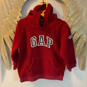 Vintage Baby Gap Graphics Hoodie‎ red spell out